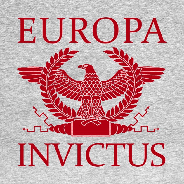 Europa Invictus - Red Eagle by AtlanteanArts